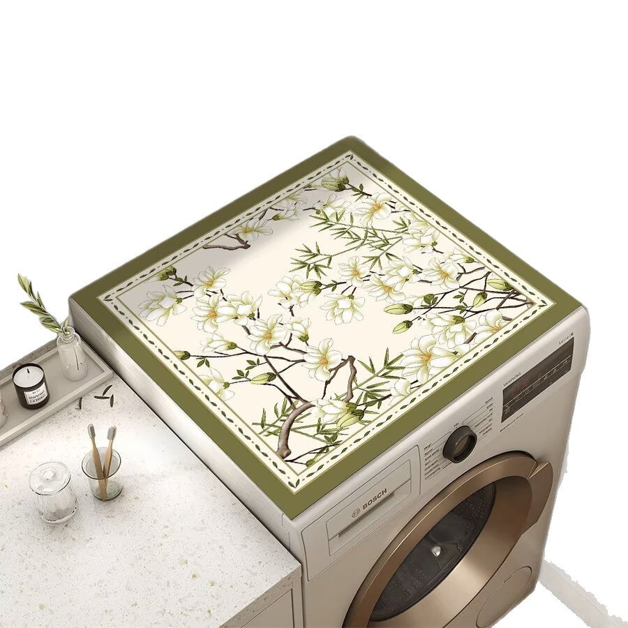 Floral Patterned Laundry Room Top Cover