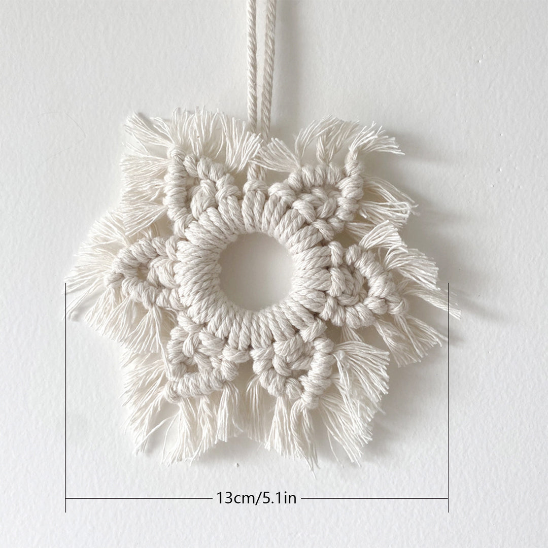 Handcrafted Macrame Star Wall Hanging