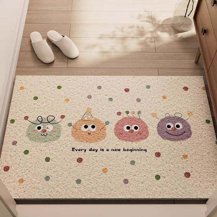 Fun Character Welcome Mat