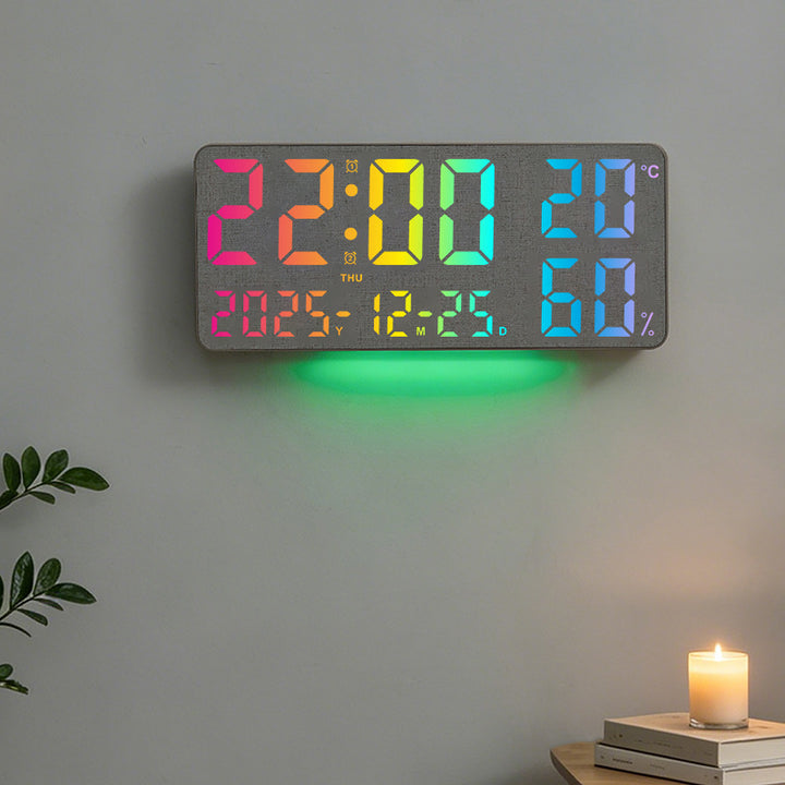 Digital Thermo-Hygrometer Alarm Clock