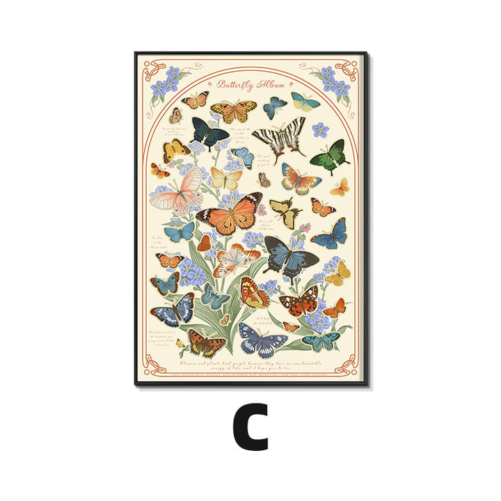 Botanical Illustration Framed Art