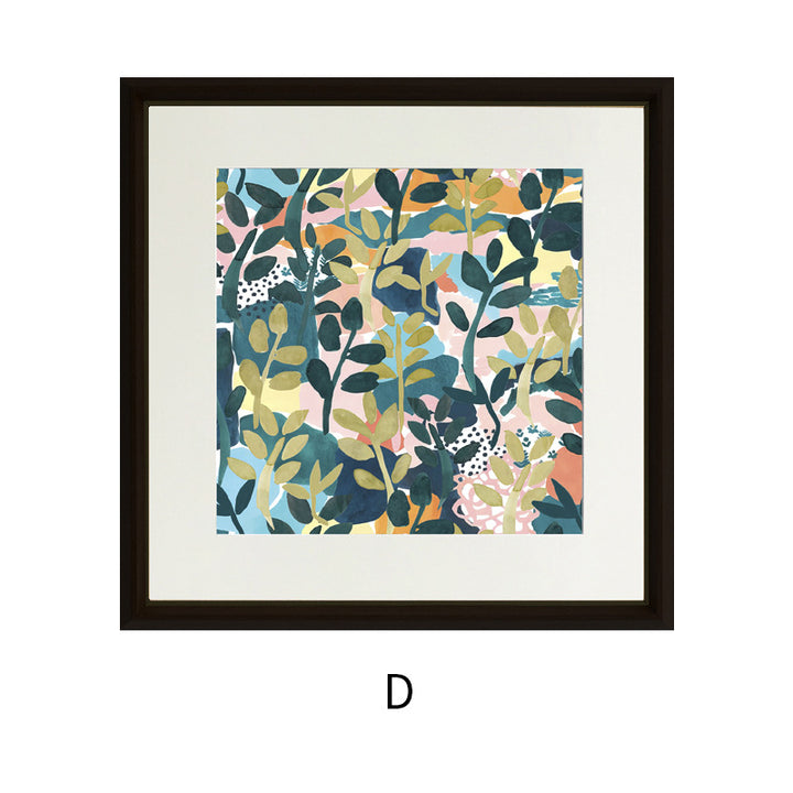 Framed Botanical Leaf Art Print