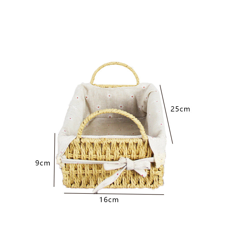 Handcrafted Woven Storage Basket