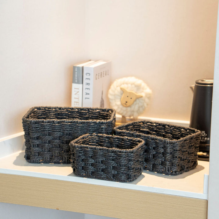 Multi-Functional Woven Storage Basket