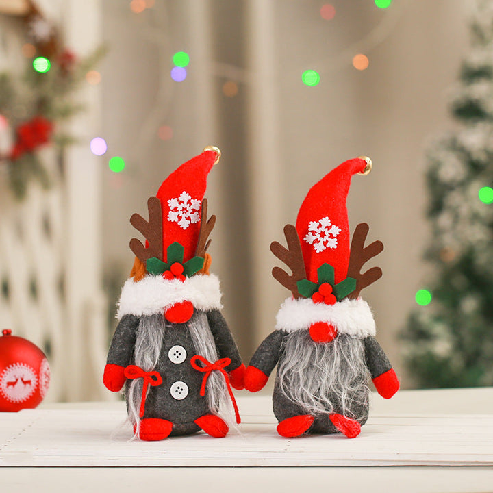 Playful Christmas gnome decoration