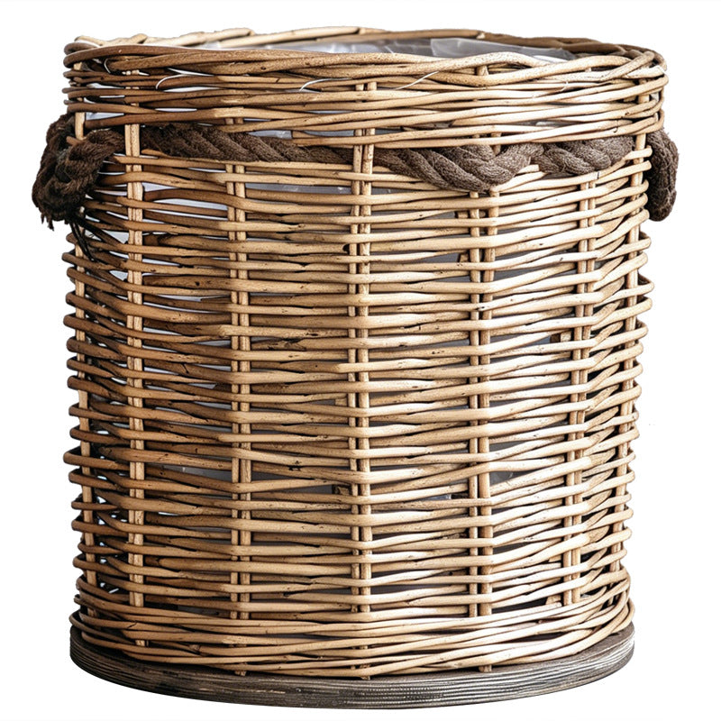 High-quality storage basket made of willow