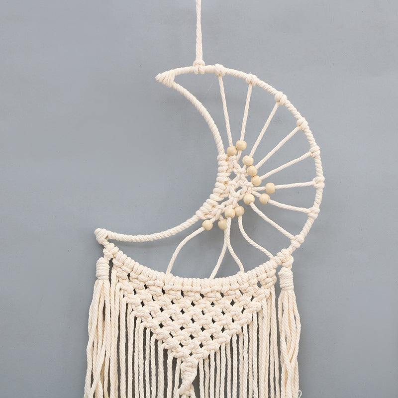 Moon-Inspired Macrame Wall Hanging