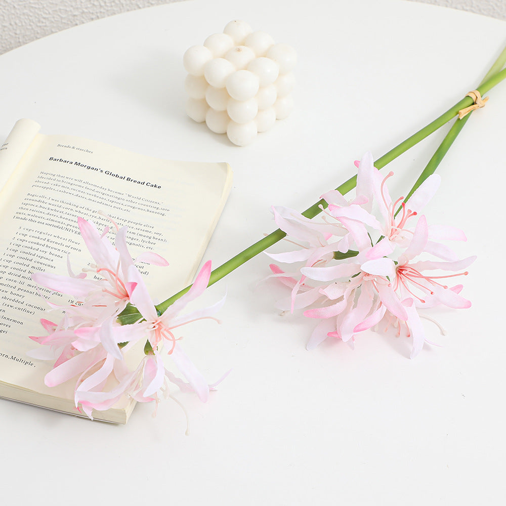 Artificial blossom branch with delicate flowers