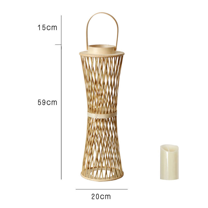 Elegant Lantern made of Rattan