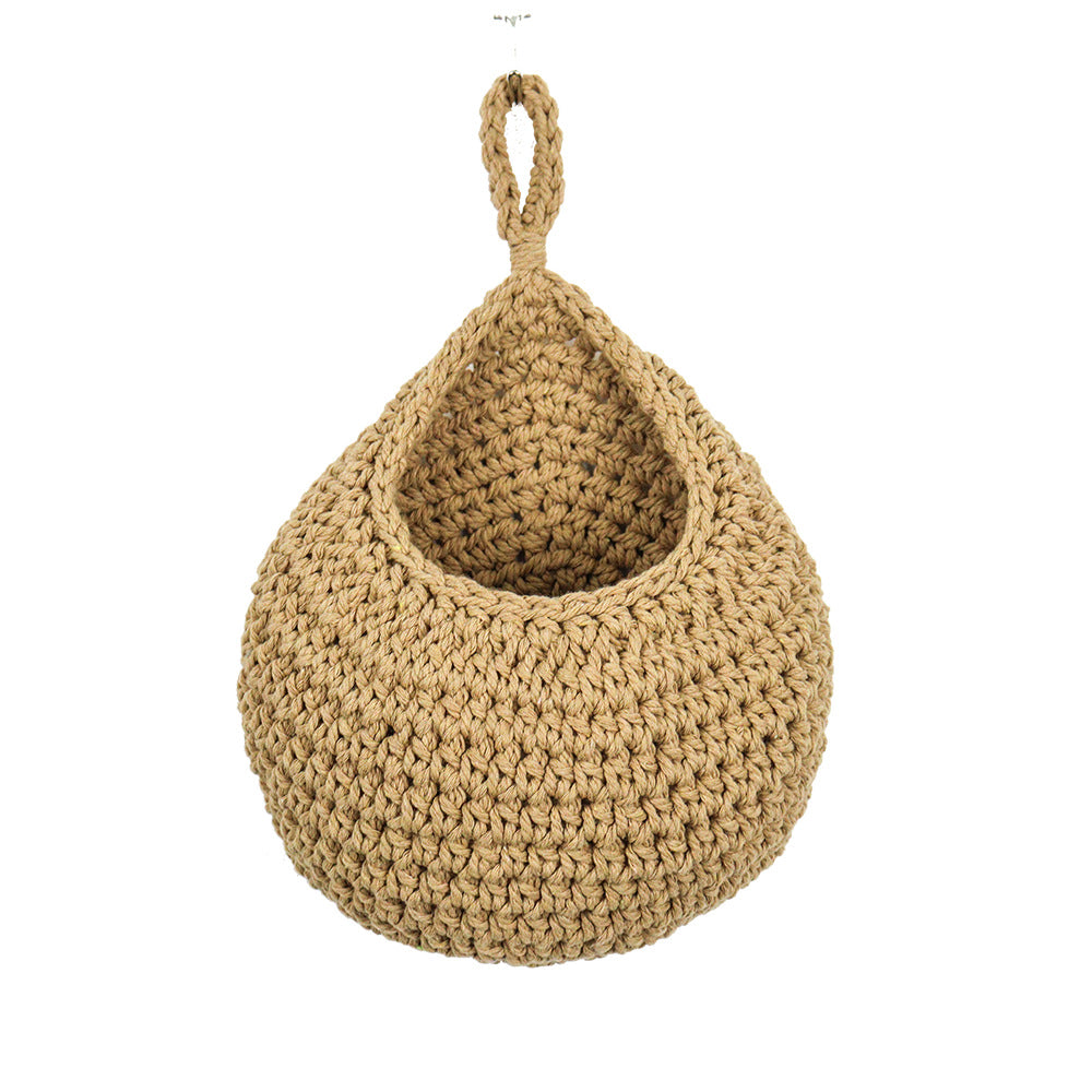 Handcrafted storage baskets