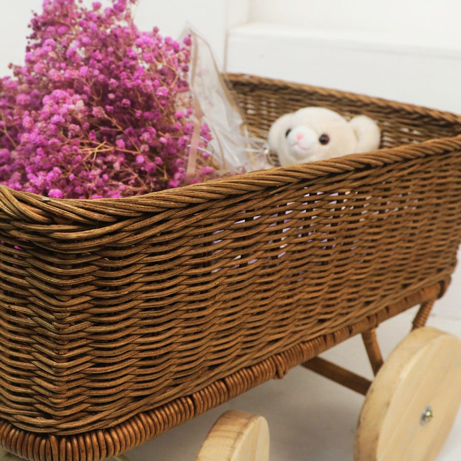 Handcrafted toy cart