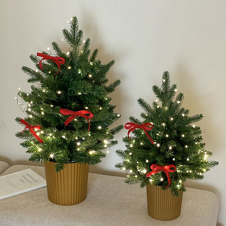 Decorative Mini Christmas Tree Arrangement