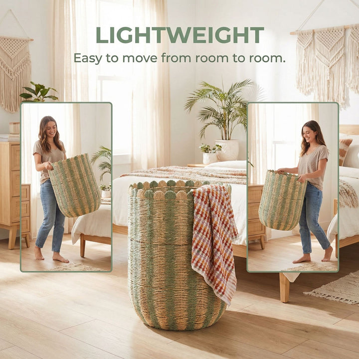 Decorative storage basket in modern design