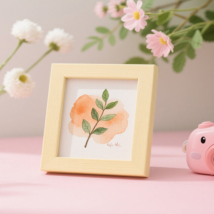 Artistic Nature-Inspired Picture Frame