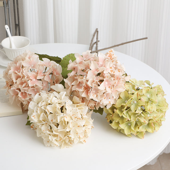 Artificial Hydrangea Flower Bouquet with Realistic Details