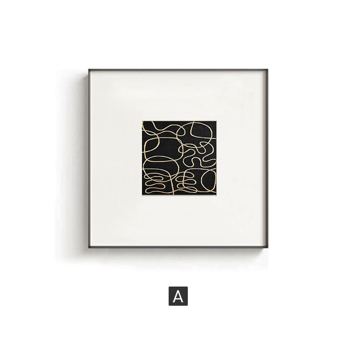 Abstract Textured Framed Art Print