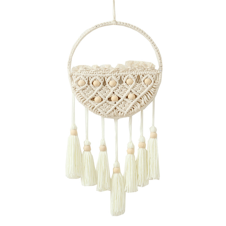 Macramé Wall Hanging Decor with Fringe Details