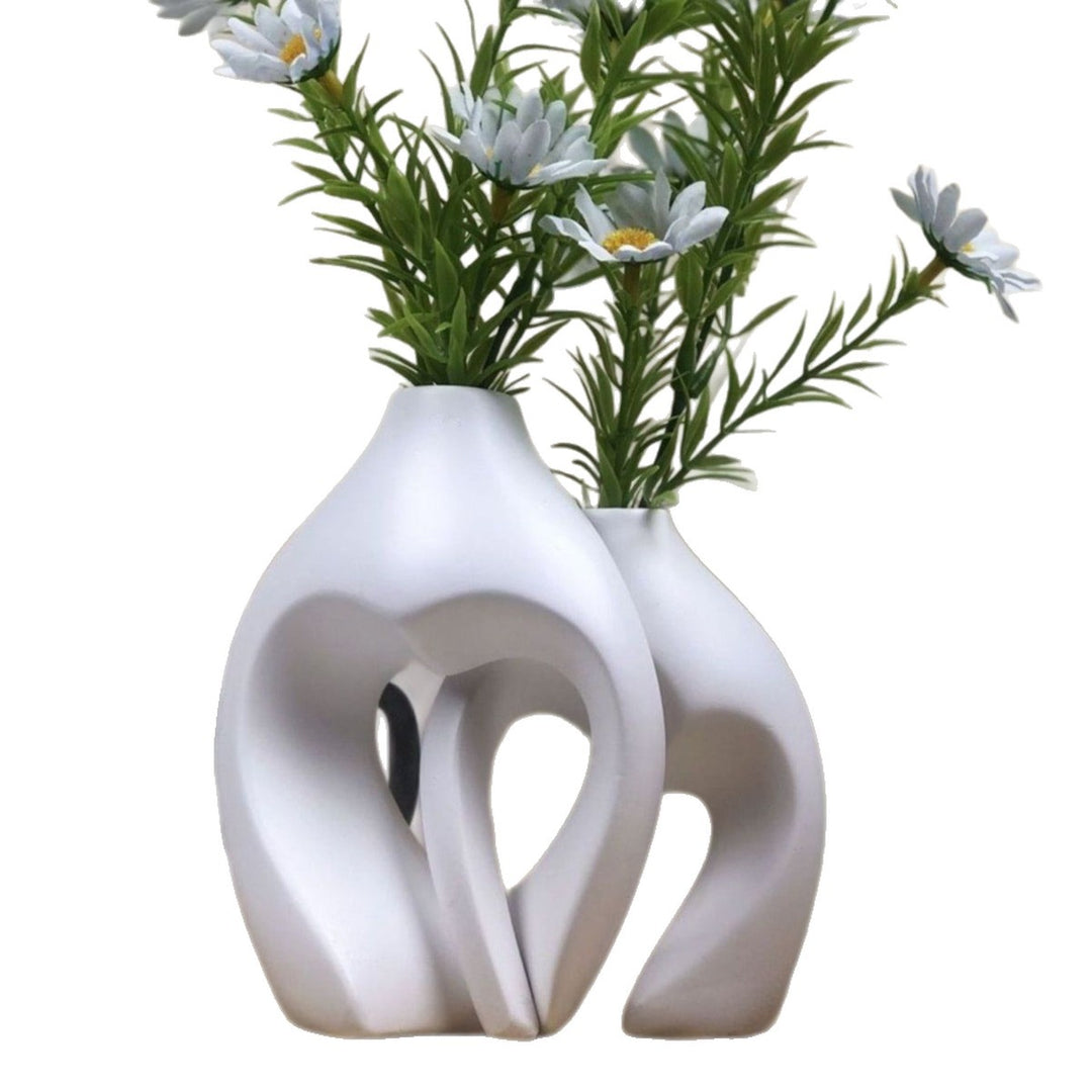 Heart-Shaped Ceramic Vase