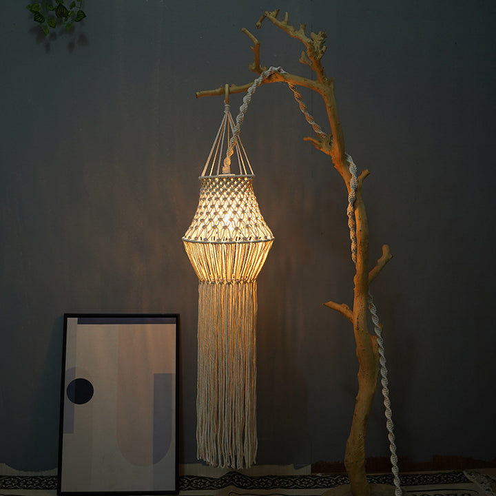 Macramé Pendant Light Shade
