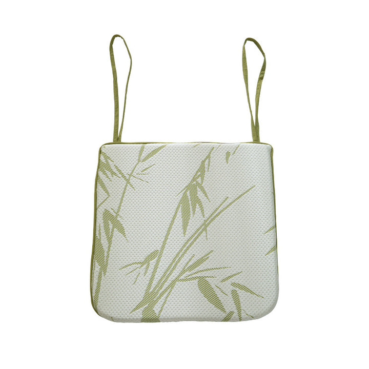 Padded seat cushion with ergonomic foam core and breathable mesh cover