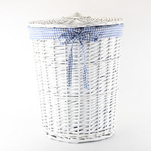 Decorative Wicker Laundry Basket