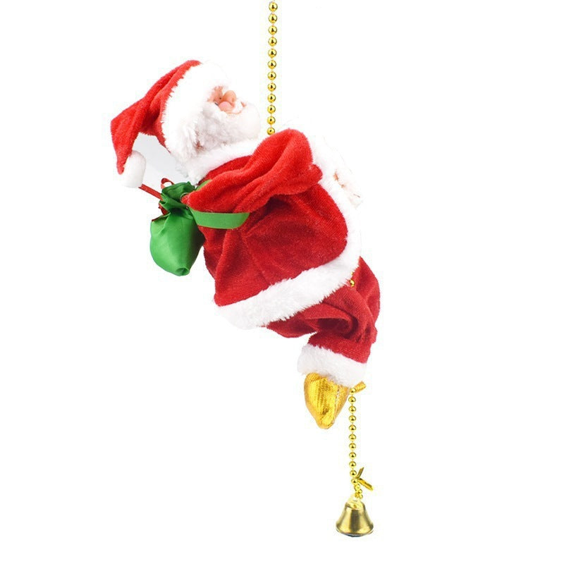 Cute Santa Climbing Figure