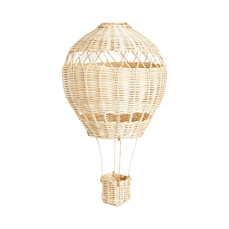 Decorative basket in the shape of a hot air balloon