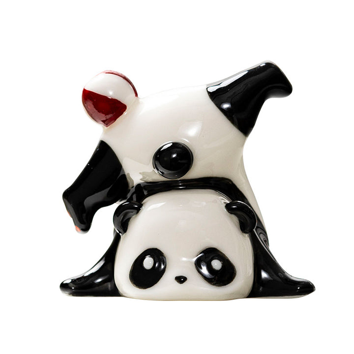 Cute Panda Decorative Figure