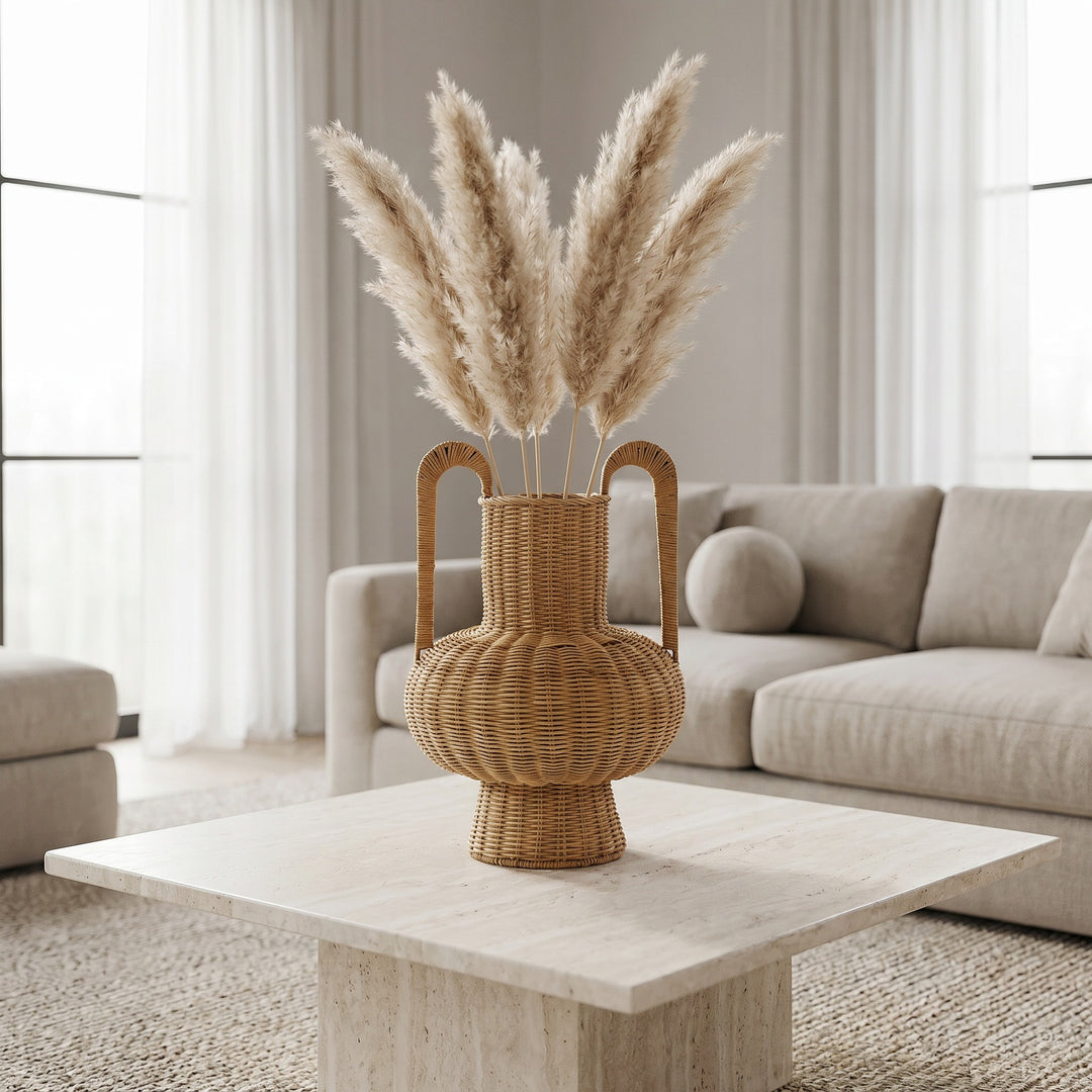 Handcrafted decorative vase with modern design