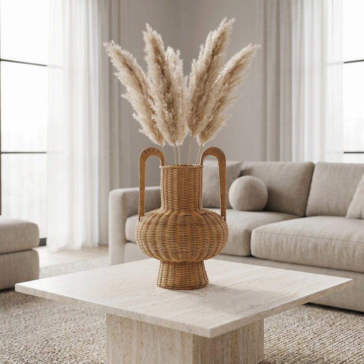 Handcrafted decorative vase with modern design