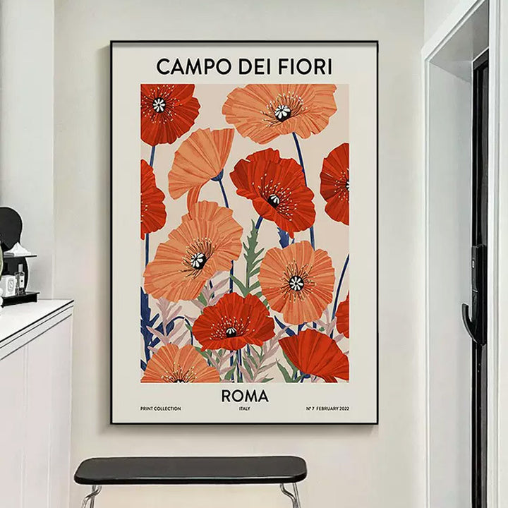 Botanical Themed Wall Art Print