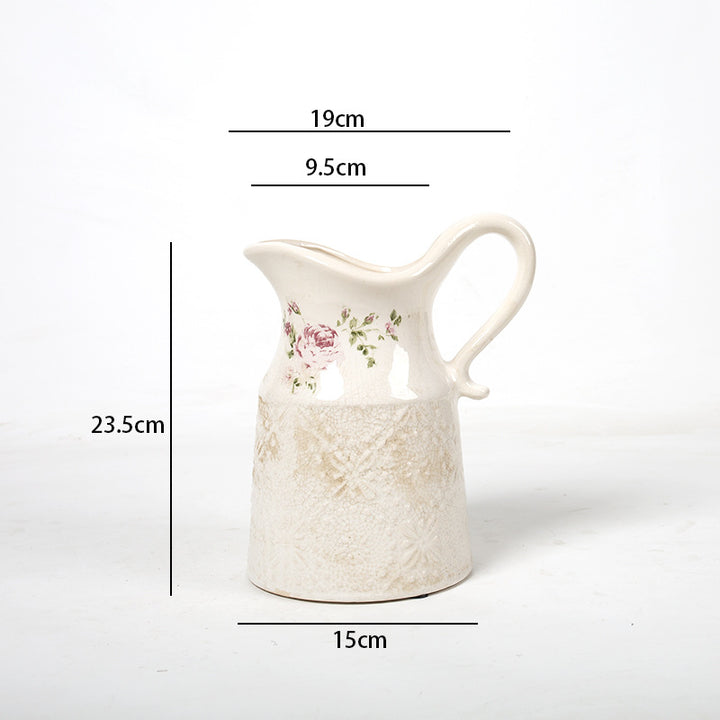 Flower counter jug