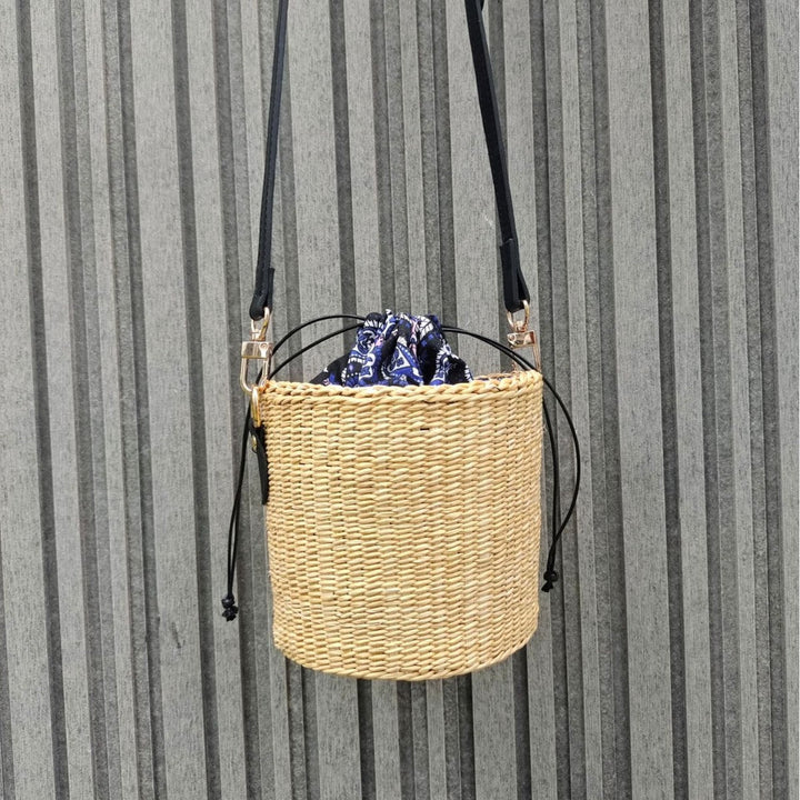 Bohemian Chic Woven Basket Bag
