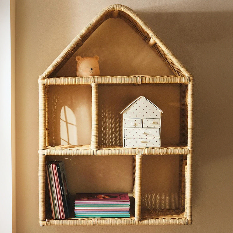 Wall shelf in house design
