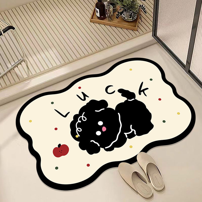 Cute Cartoon Animal Bath Mat