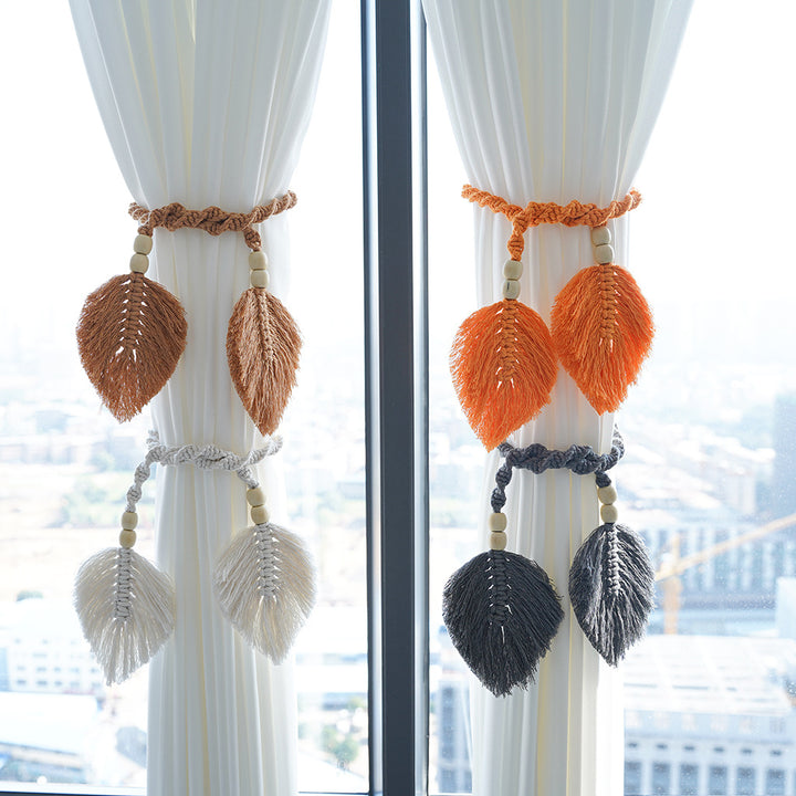 Decorative Macrame Leaf Wall Hanger
