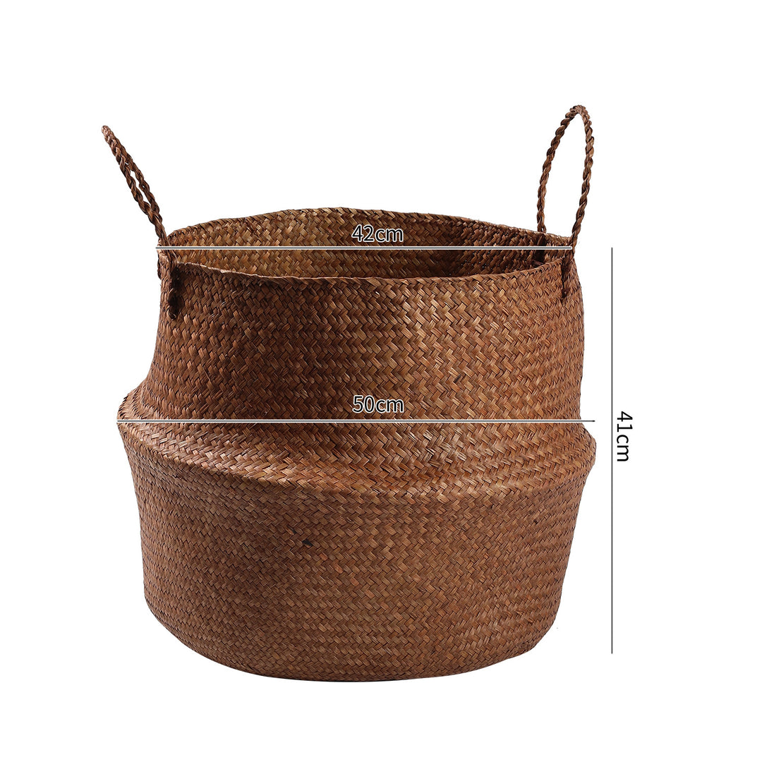 Handcrafted Woven Storage Bucket