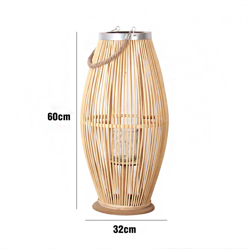 Elegant Rattan Lantern