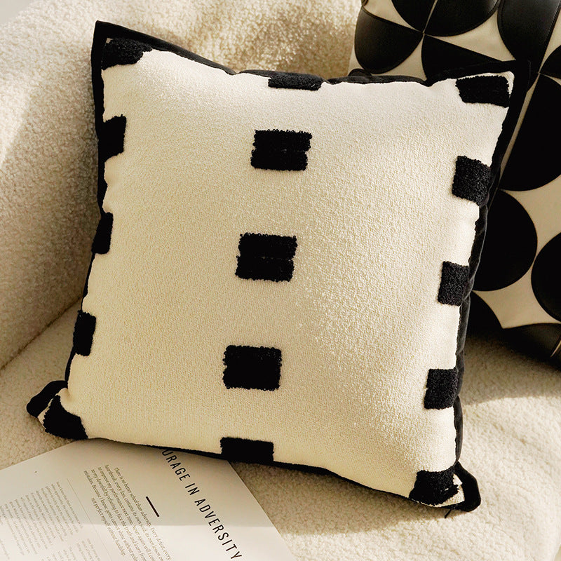 Decorative Woven Textured Throw Pillow