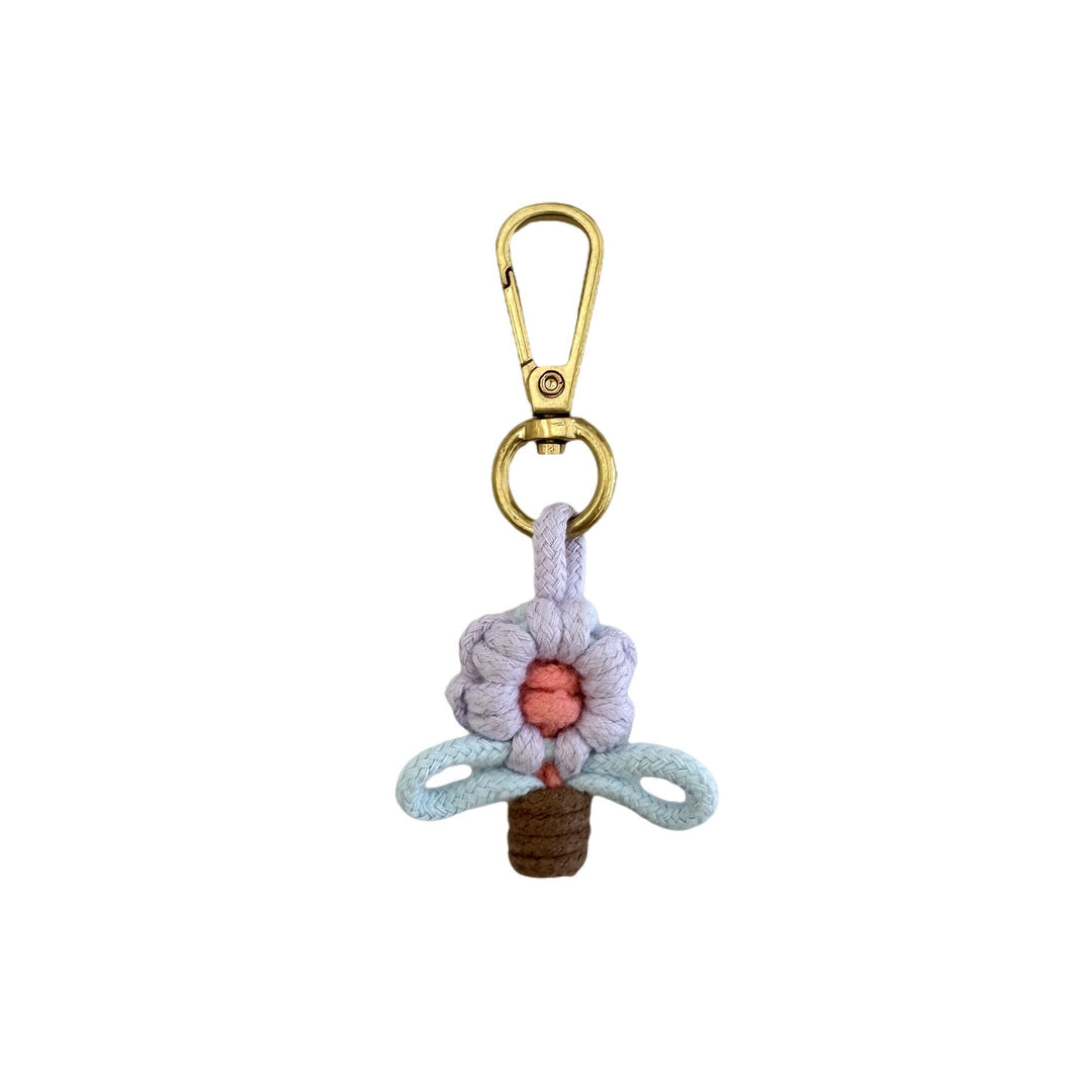 Decorative Floral Keychain