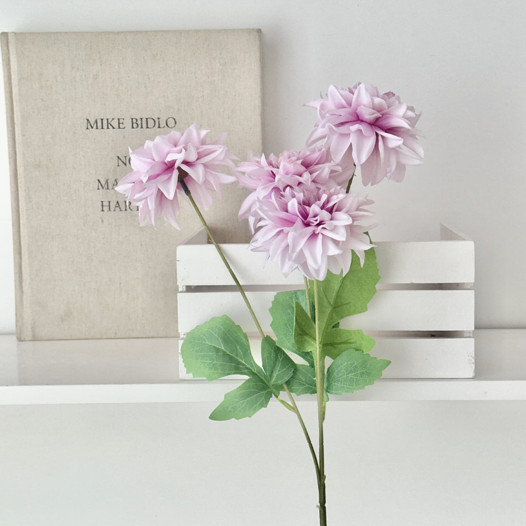 Elegant Dahlia Artificial Floral Stem
