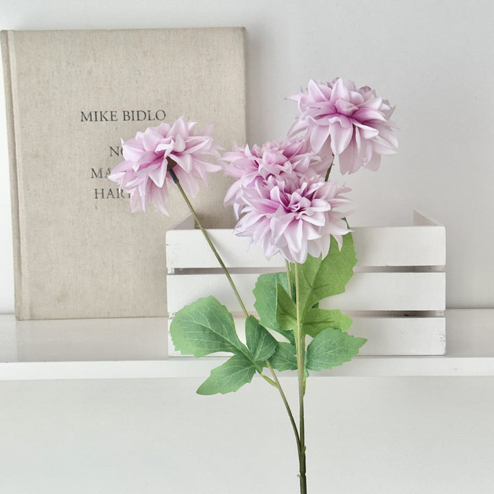 Elegant Dahlia Artificial Floral Stem