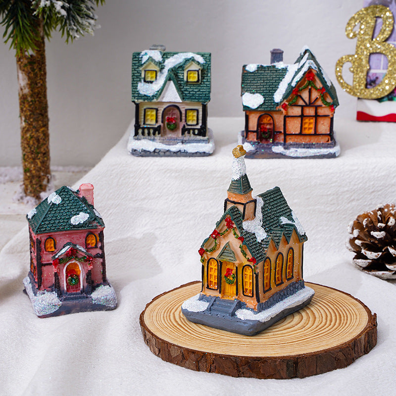 Illuminated Christmas decoration figure
