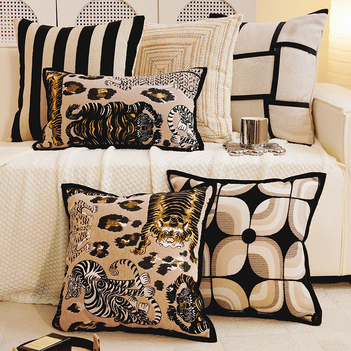 Decorative Animal Print Accent Pillow