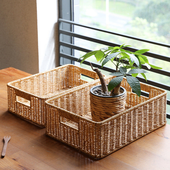 Handcrafted Woven Storage Basket