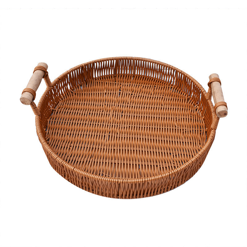 Handwoven Decorative Serving Tray