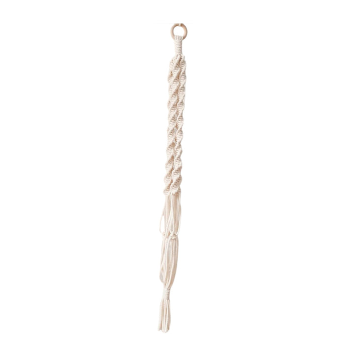 Macrame Wall Hanging Decor with Braided Design