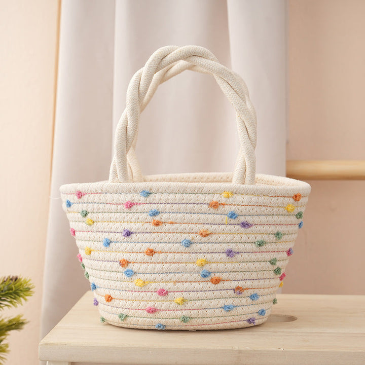 Handmade wicker bag