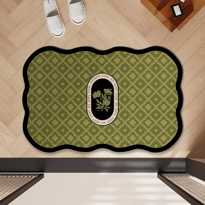 Decorative Oval Area Mat