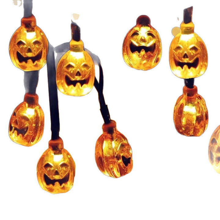 Acrylic Jack-o'-Lantern LED String Lights
